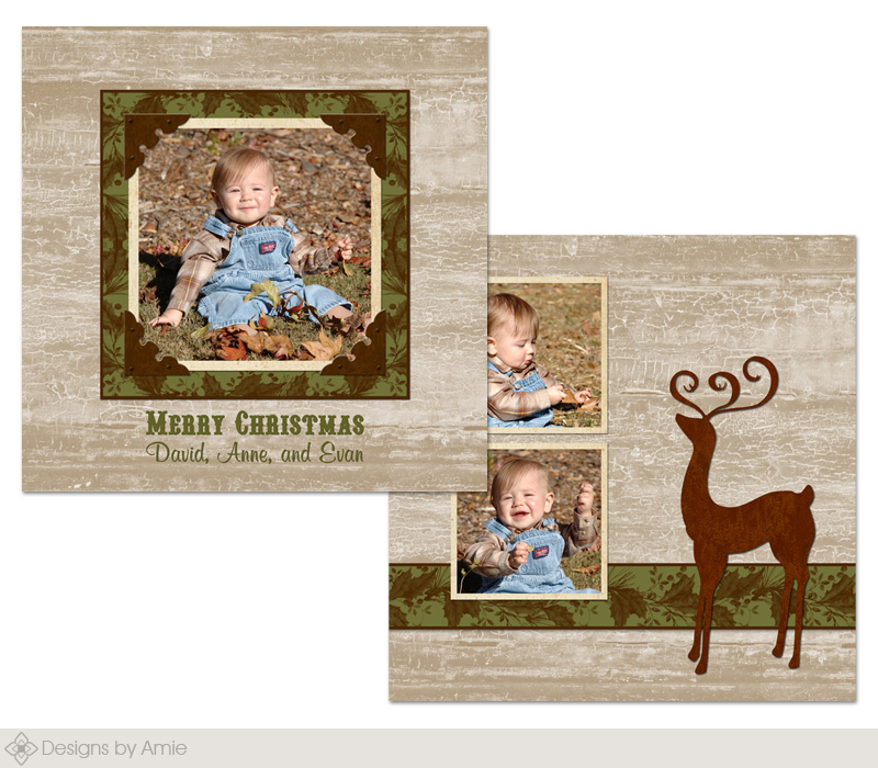 Deer Lodge Christmas Card - Click Image to Close