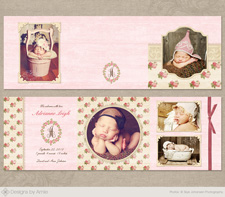 Shabby Chic Trifold