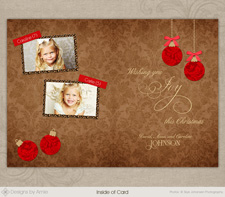 Christmas Safari Folded Christmas Card