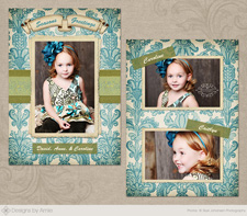 Winter Blossom Christmas Card