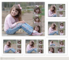 Basic Rectangles 8x10+ Collage Set